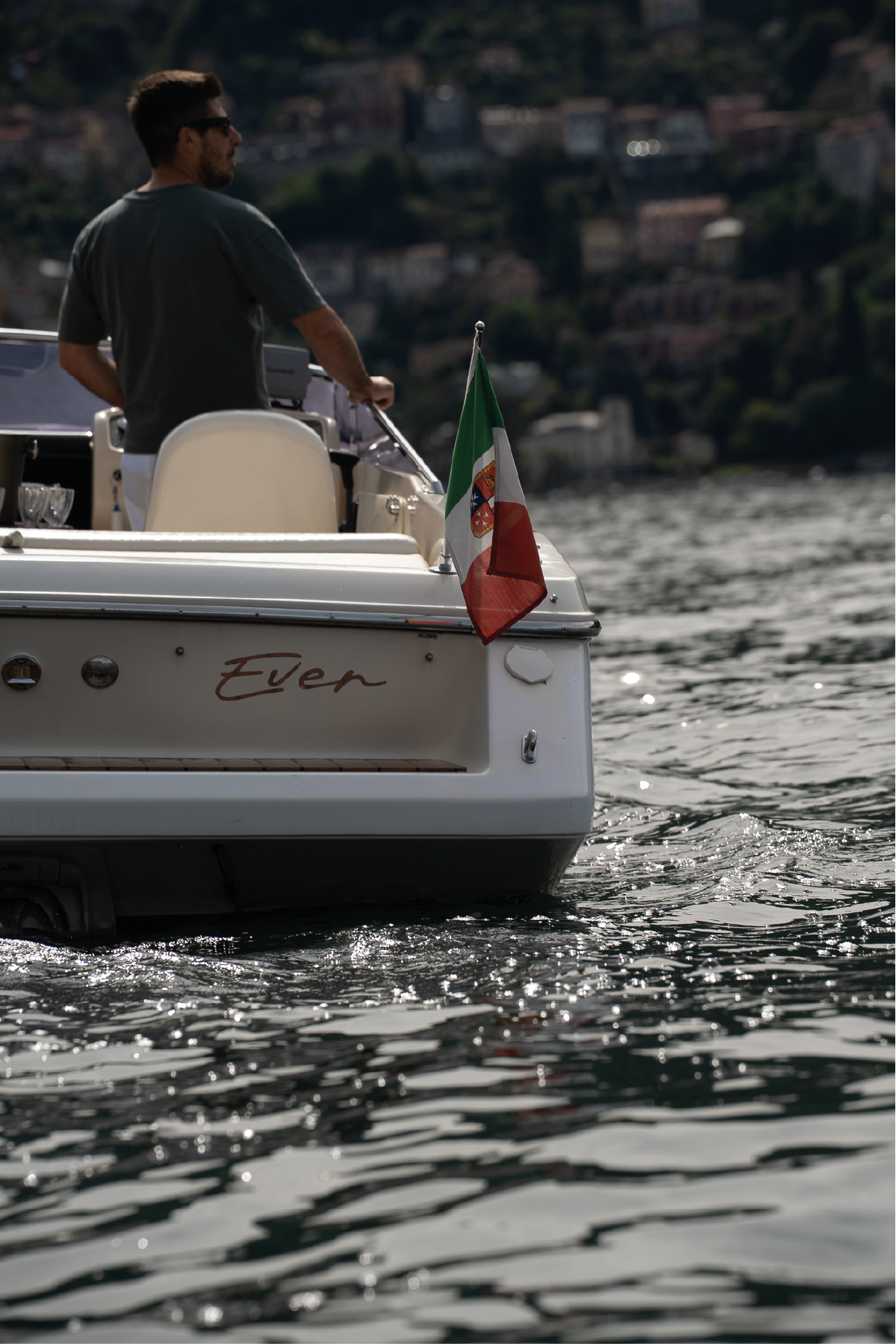 Sunset Aperitivo — private charter on Lake Como